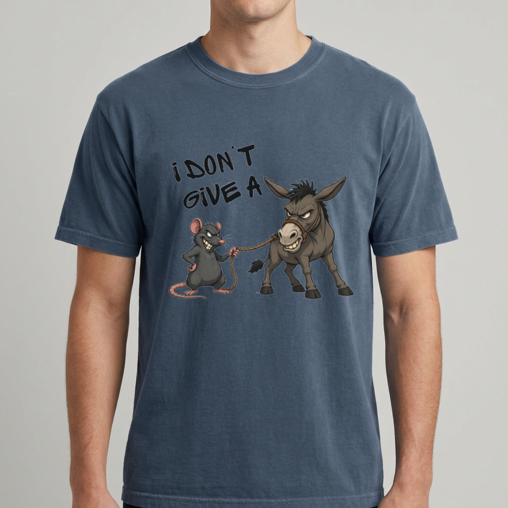 I Don't Give a Rat's Ass Shirt