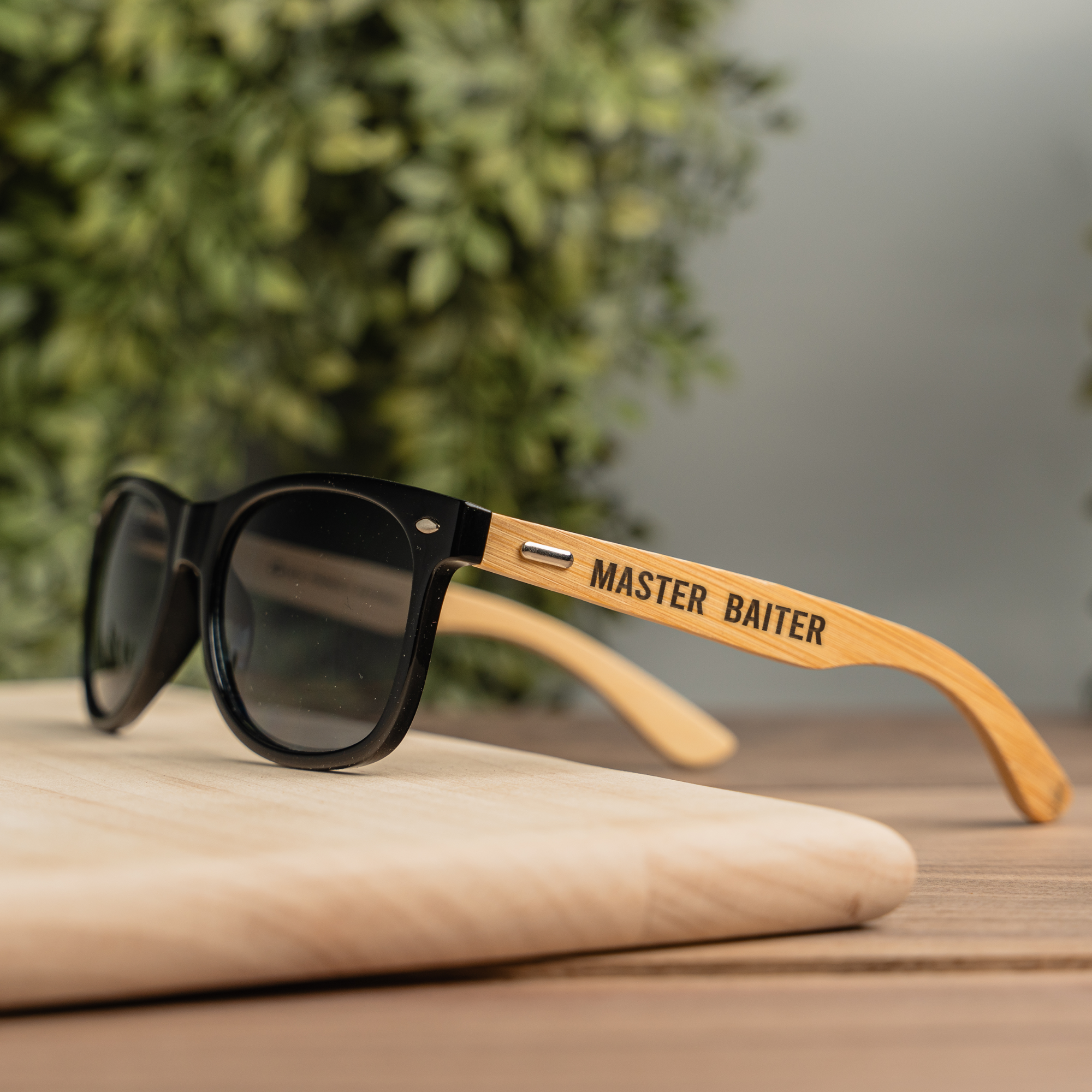 "Master Baiter" Funny Fishing Sunglasses