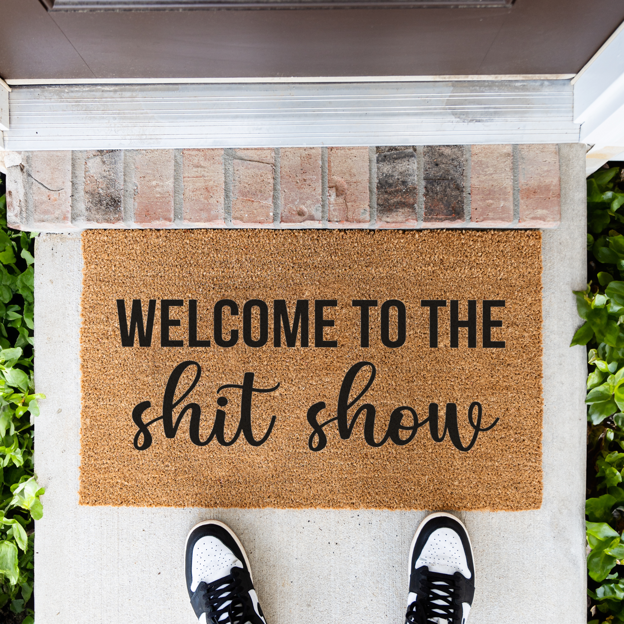 Welcome to the Shit Show Funny Doormat