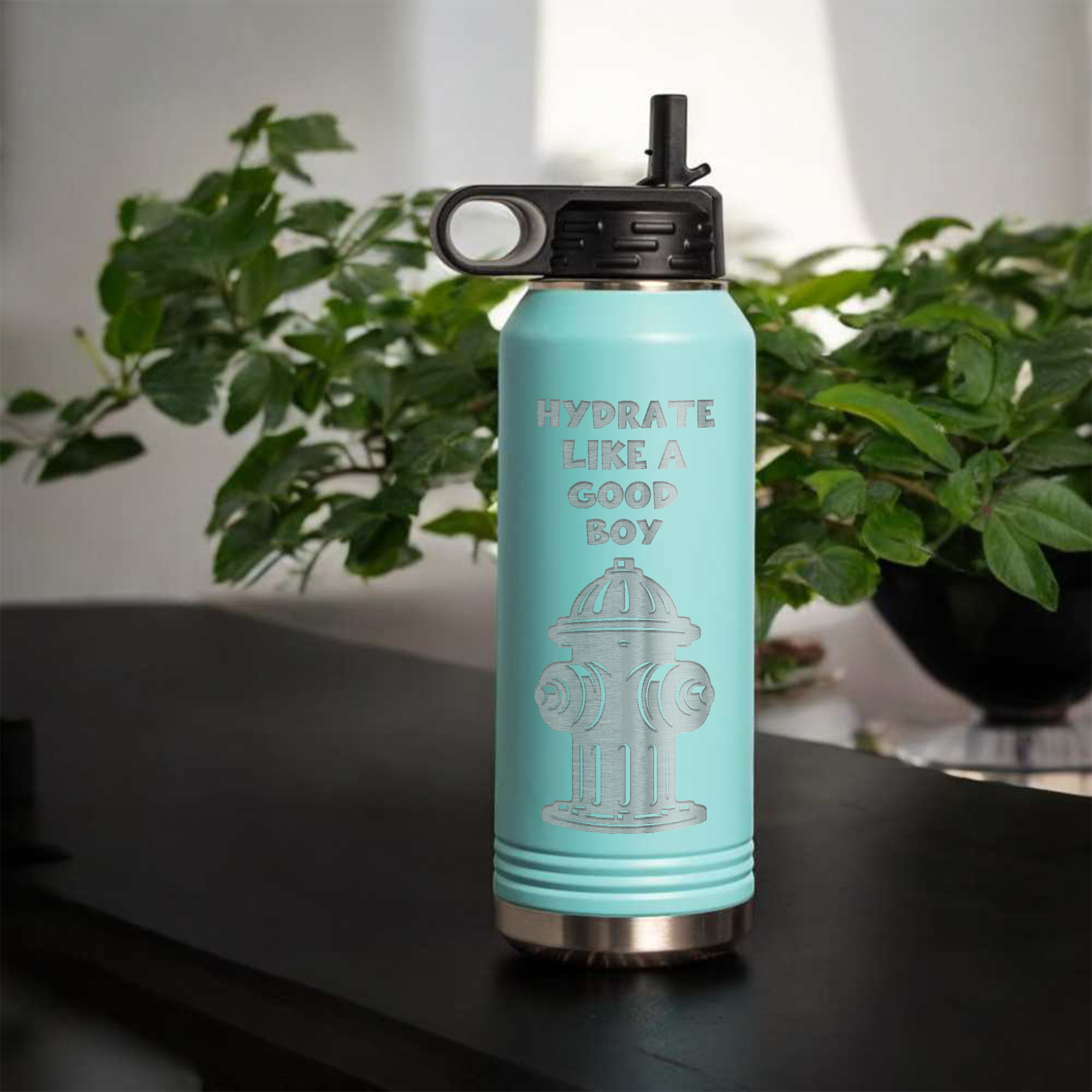 Hydrate Like a Good Boy Fire Hydrant Water Bottle