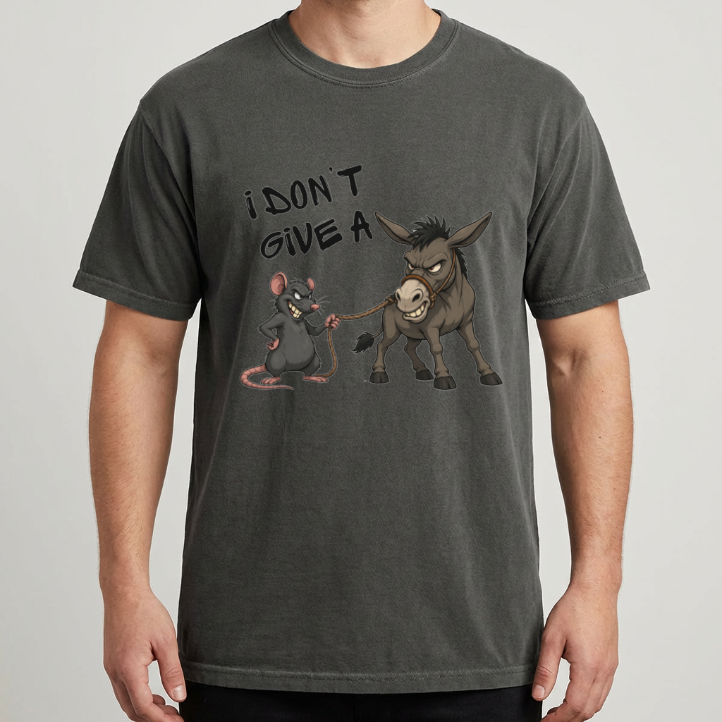 I Don't Give a Rat's Ass Shirt