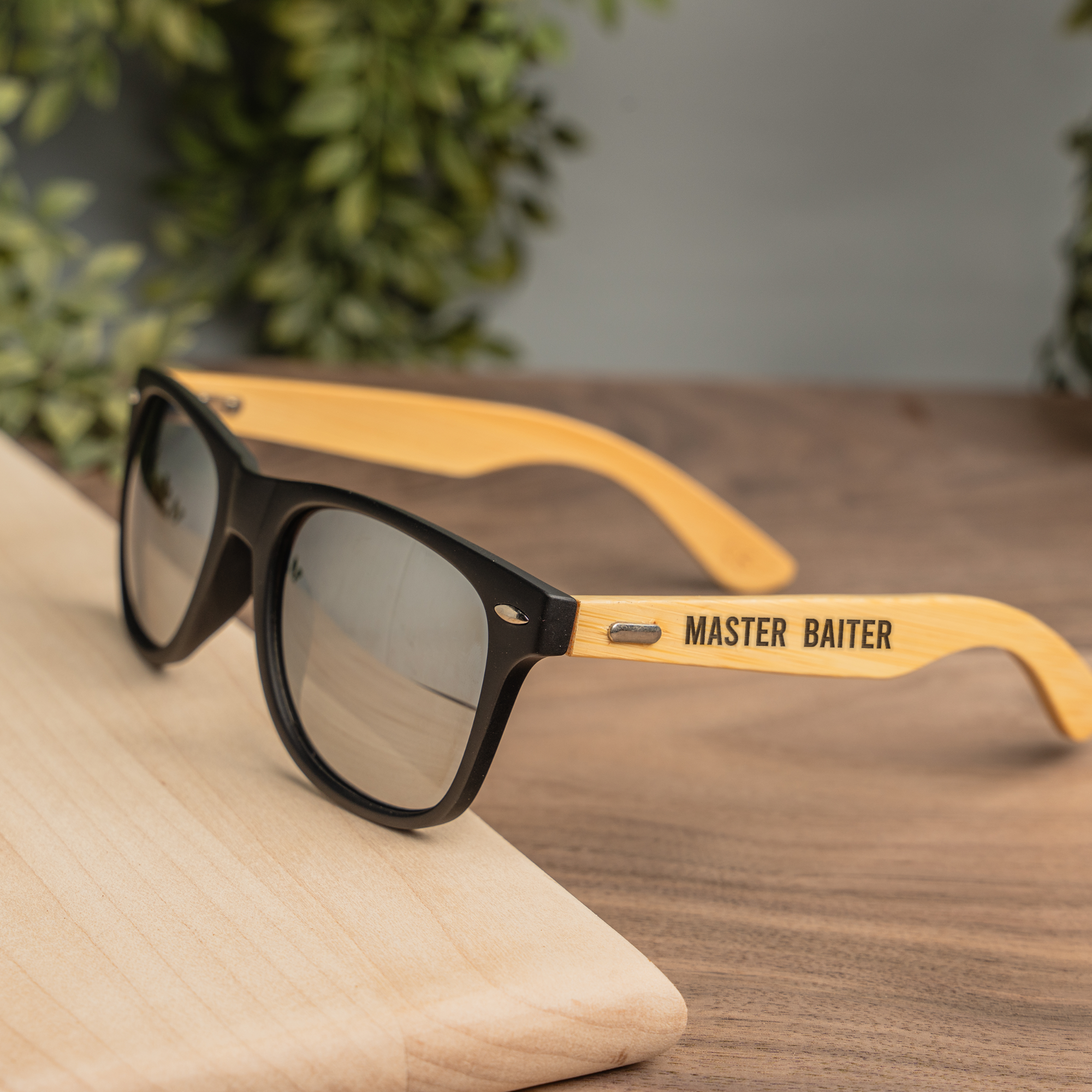 "Master Baiter" Funny Fishing Sunglasses