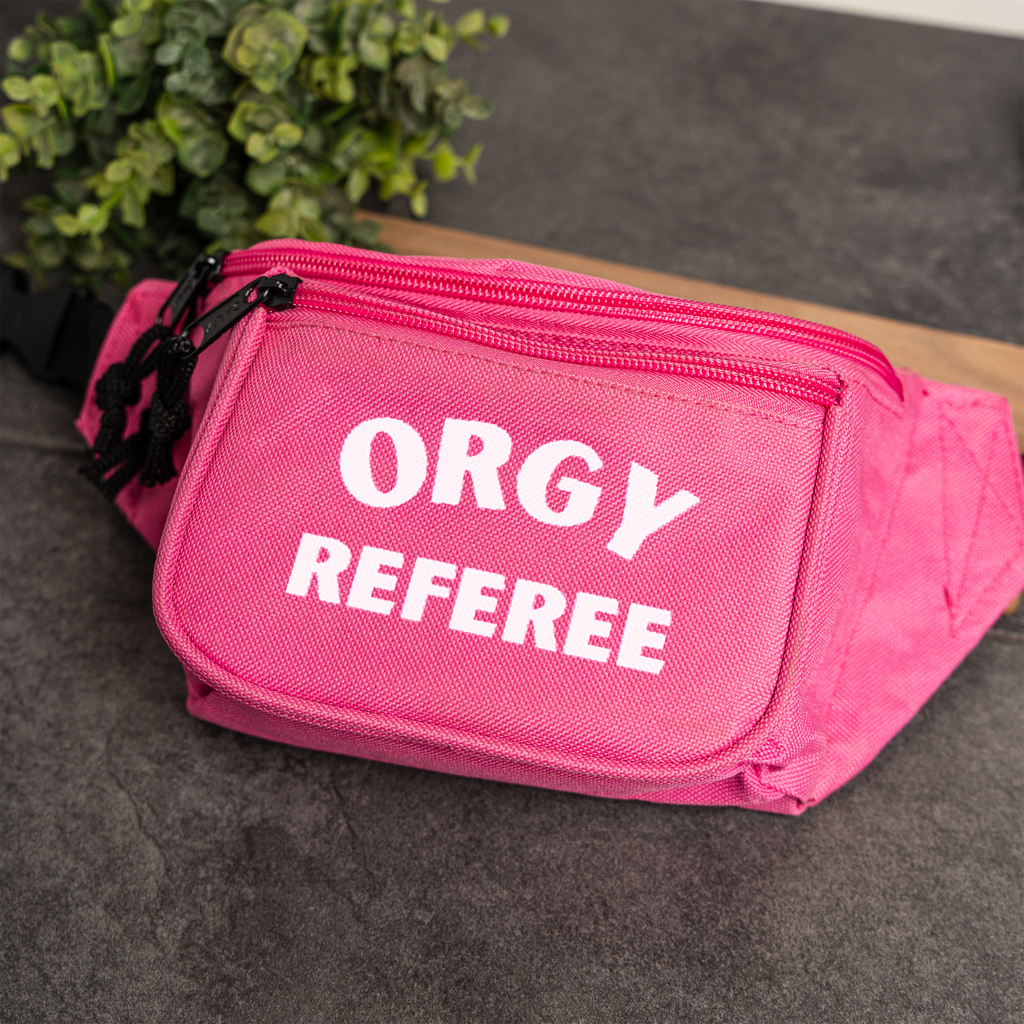 Orgy Referee Funny Fanny Pack