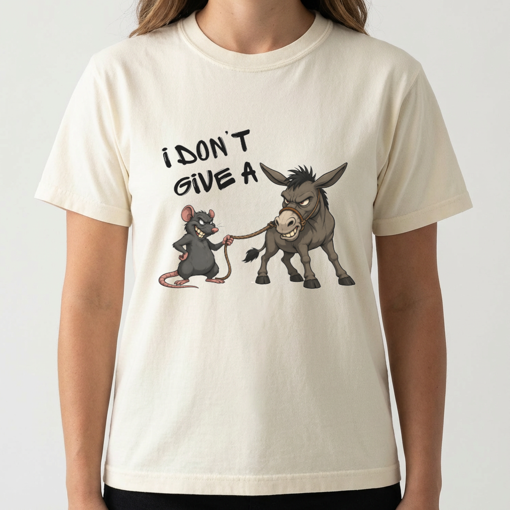 I Don't Give a Rat's Ass Shirt