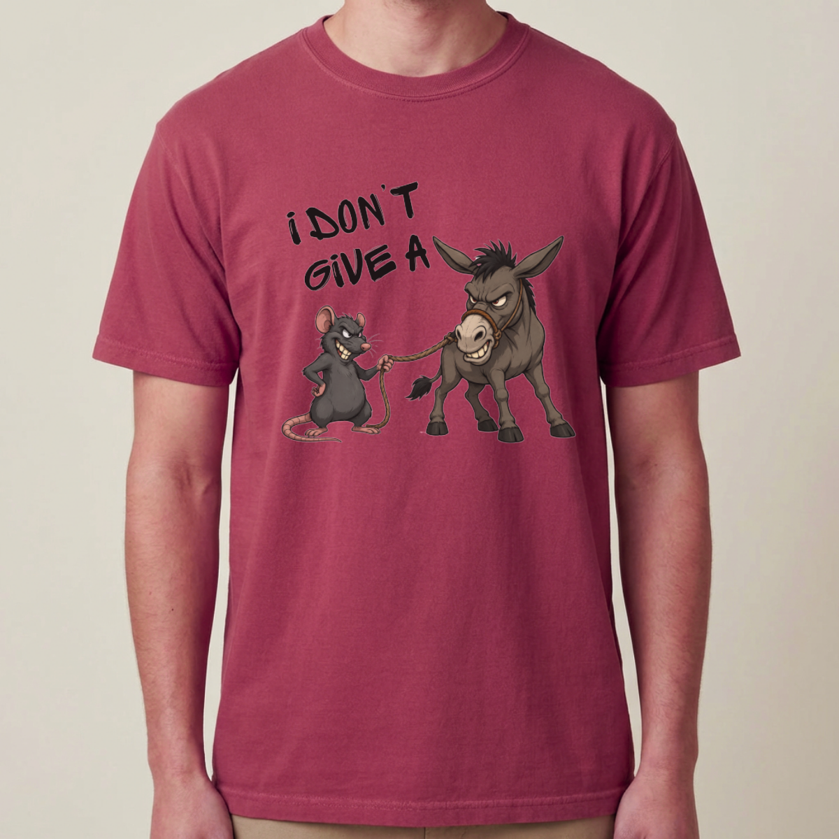 I Don't Give a Rat's Ass Shirt