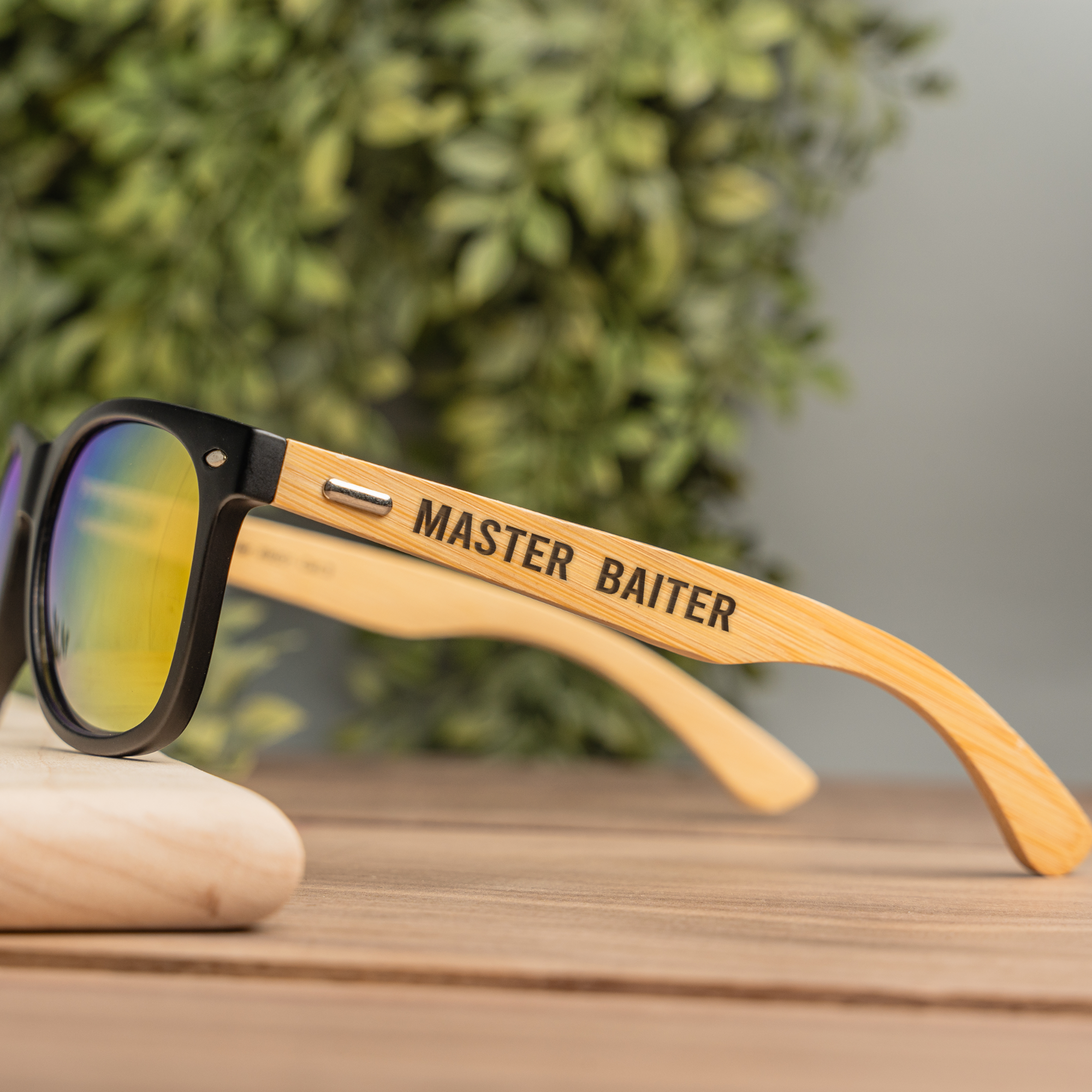 "Master Baiter" Funny Fishing Sunglasses