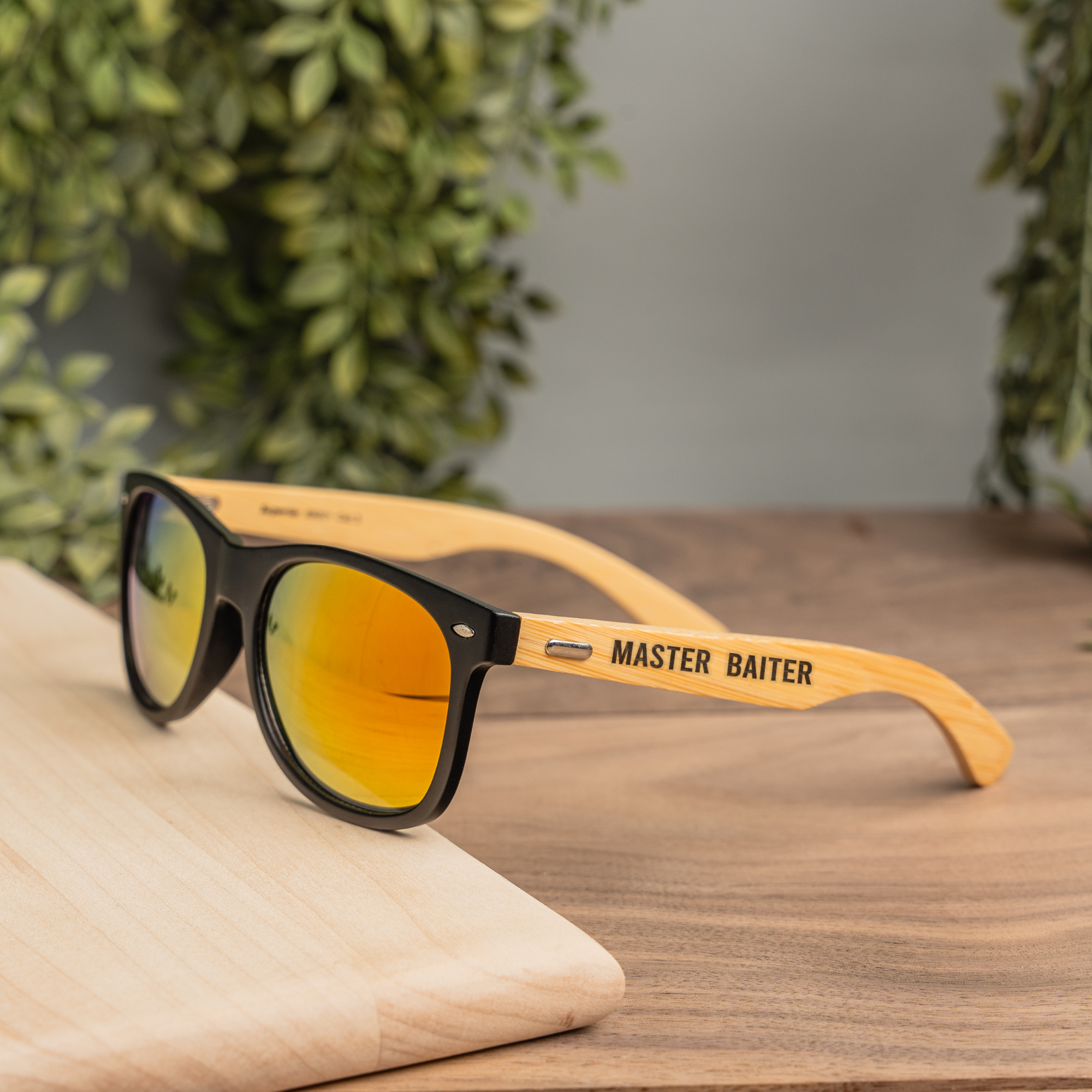 "Master Baiter" Funny Fishing Sunglasses