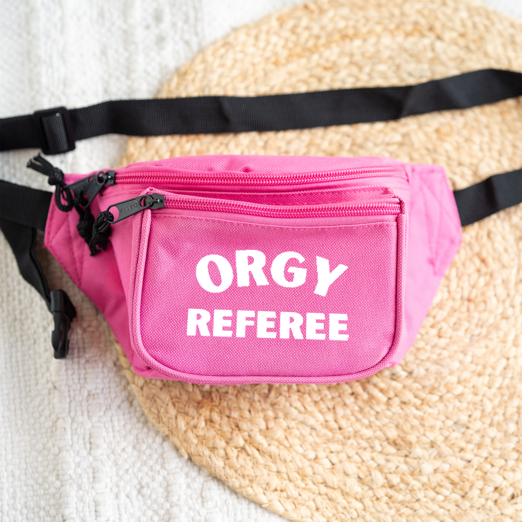 Orgy Referee Funny Fanny Pack