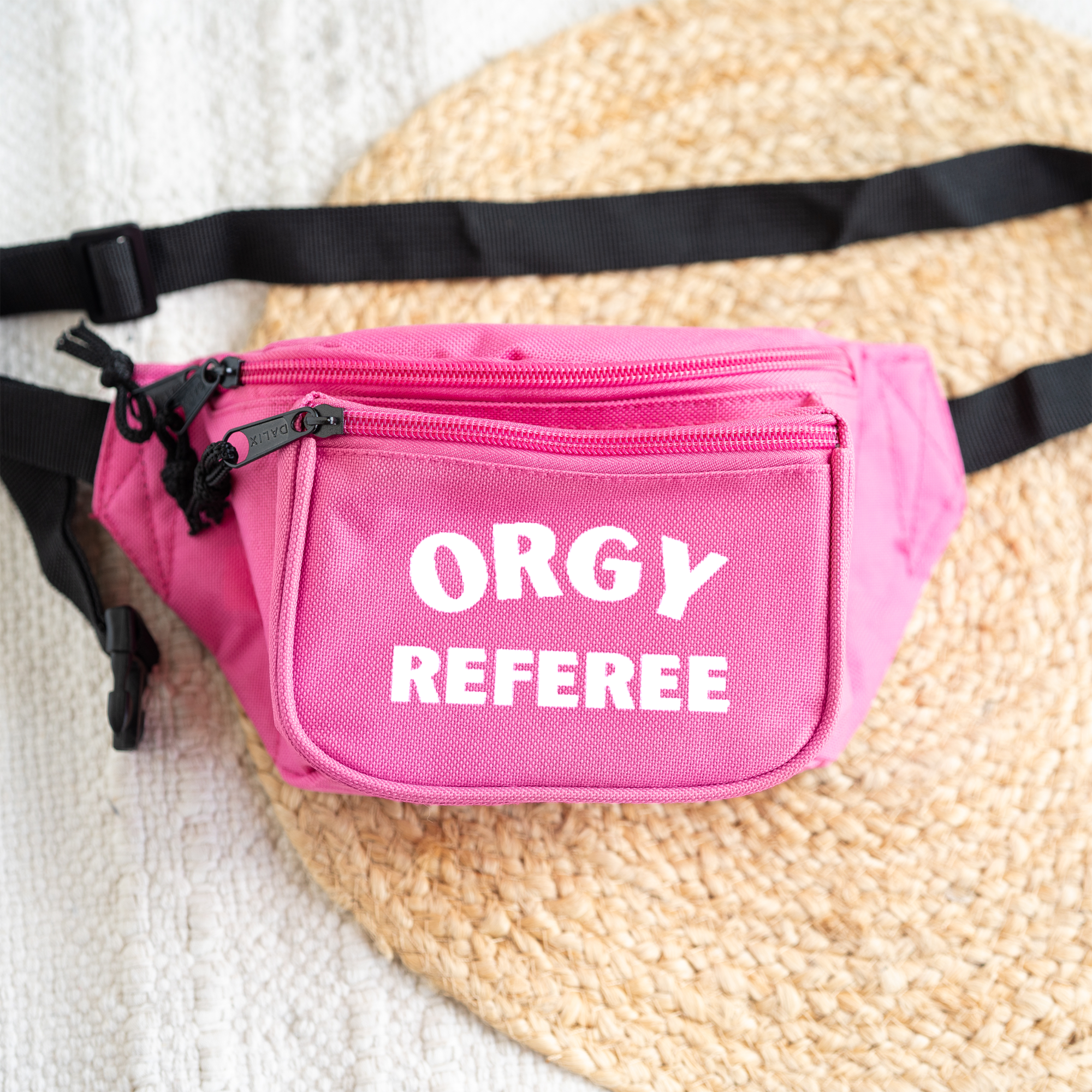 Orgy Referee Funny Fanny Pack