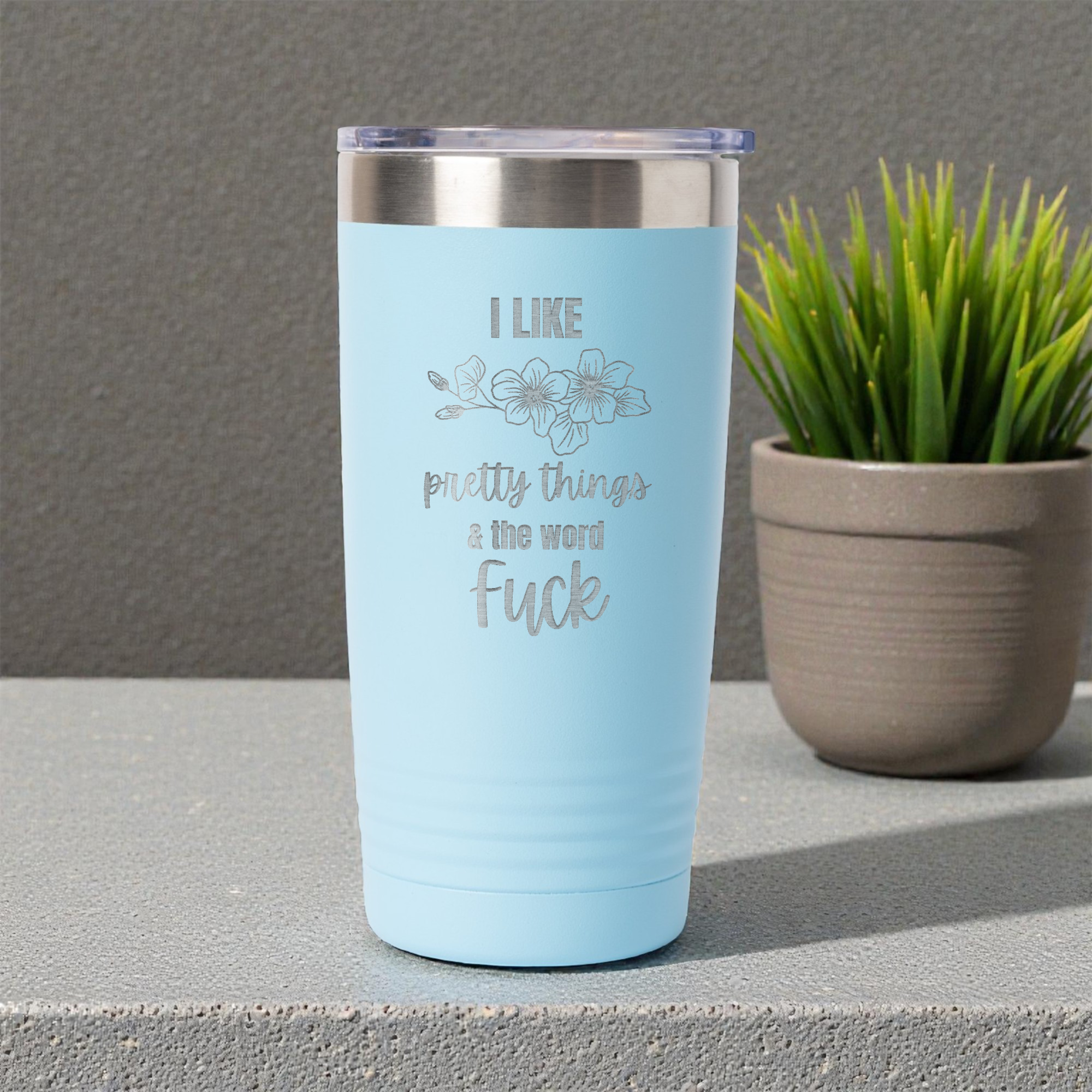 I Like Pretty Things and the Word Fuck Tumbler