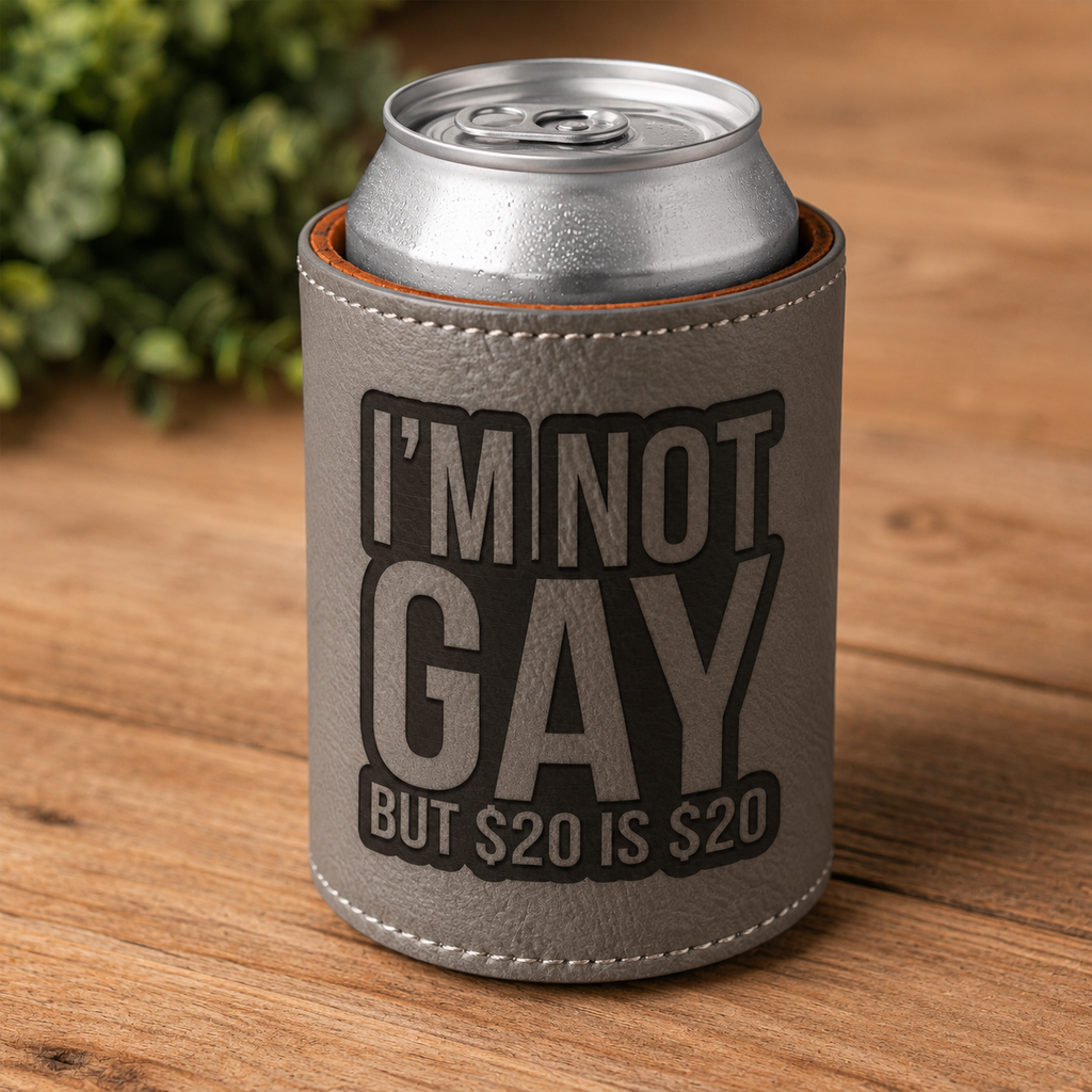 I'm Not Gay, But $20 is $20 Beverage Holder