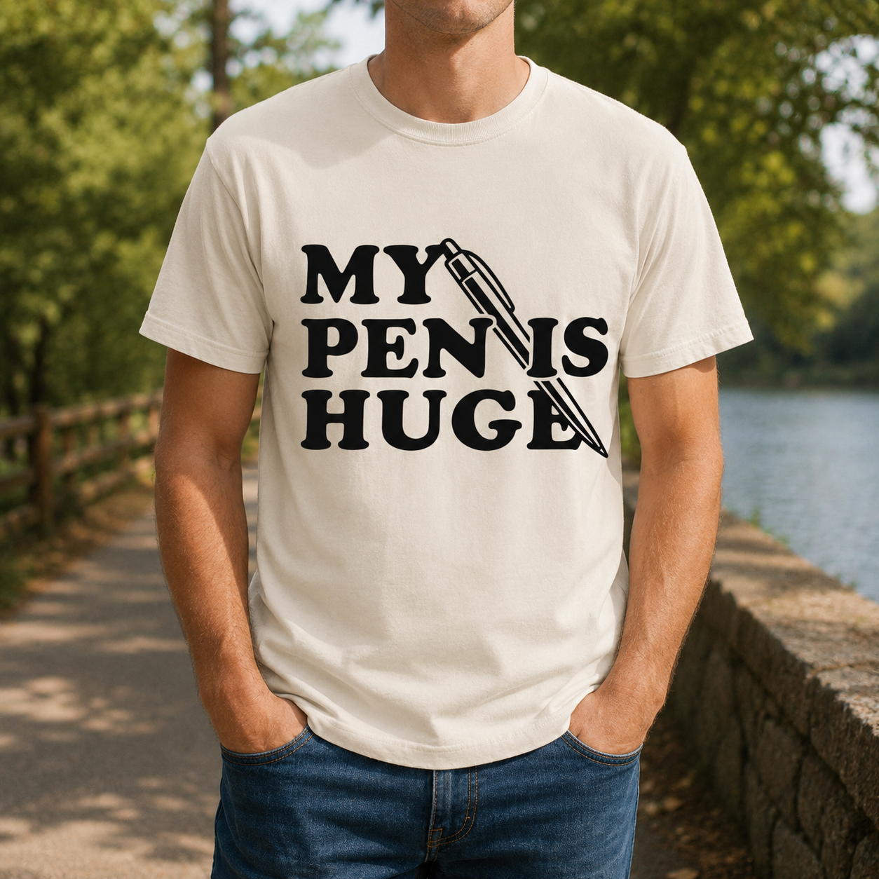 My Pen Is Huge Tee