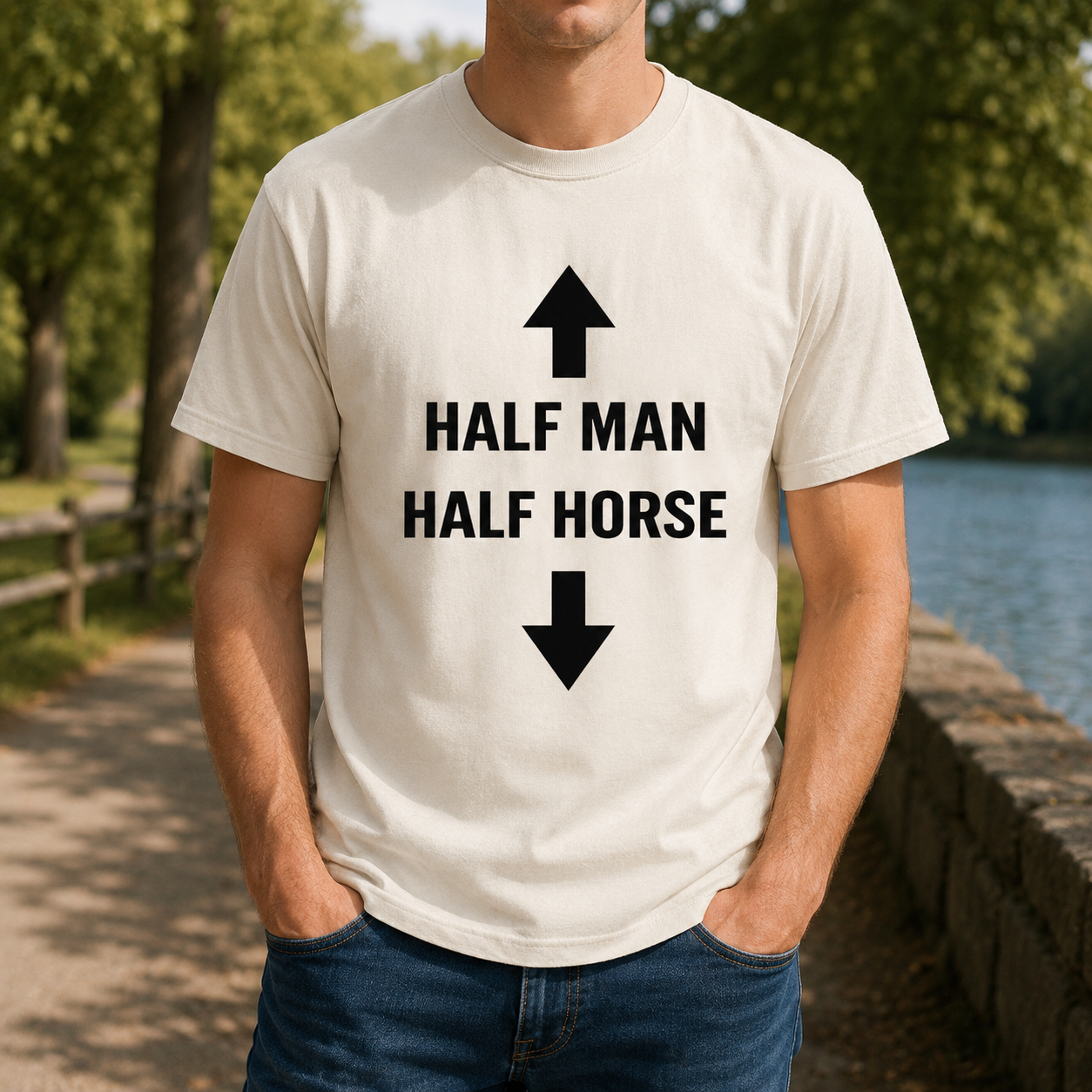 Half Man Half Horse Tee