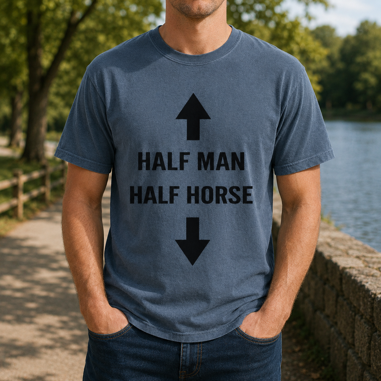 Half Man Half Horse Tee