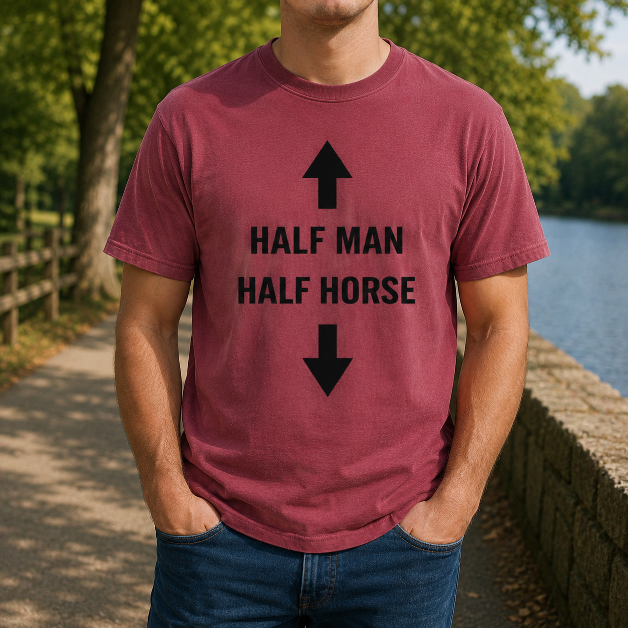 Half Man Half Horse Tee