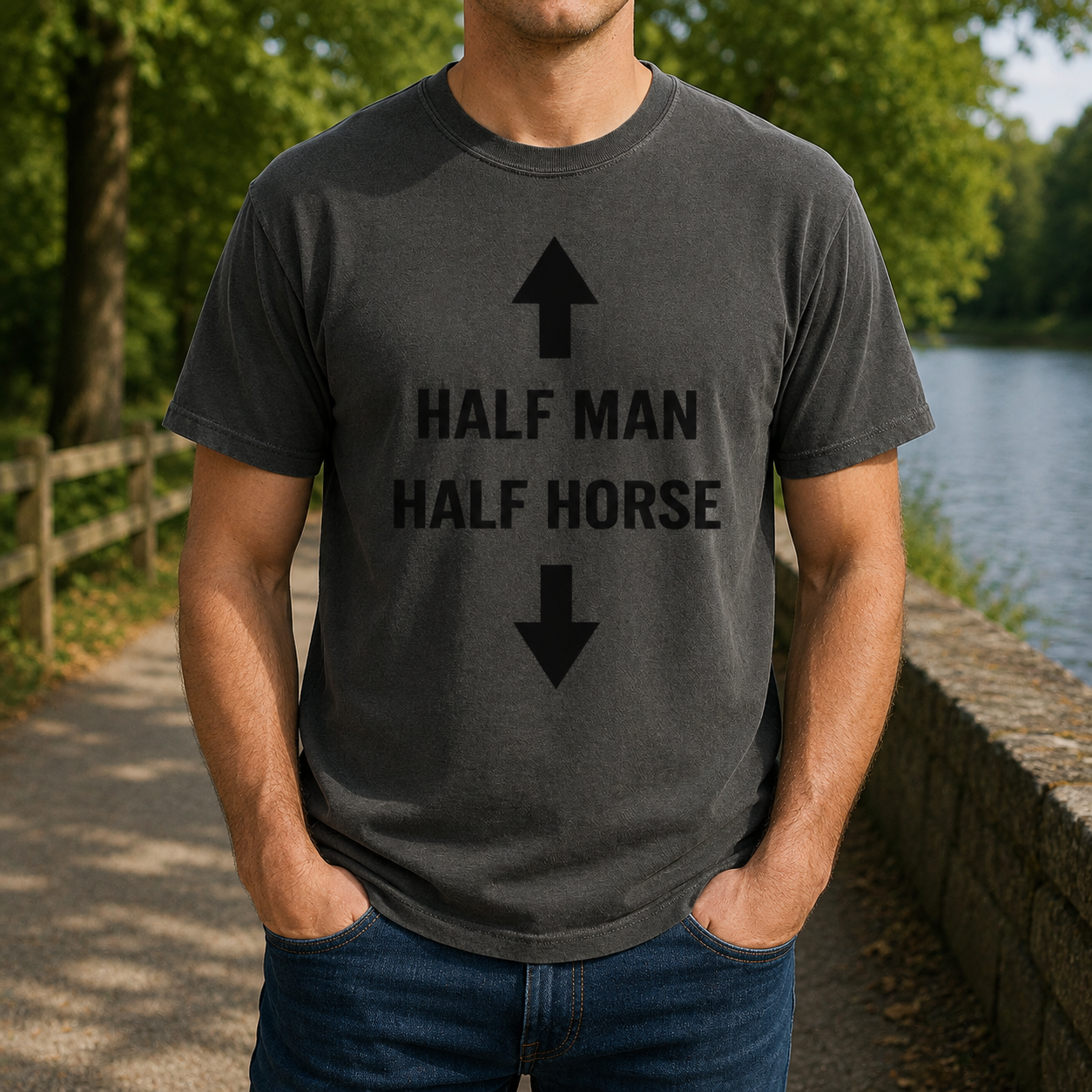 Half Man Half Horse Tee