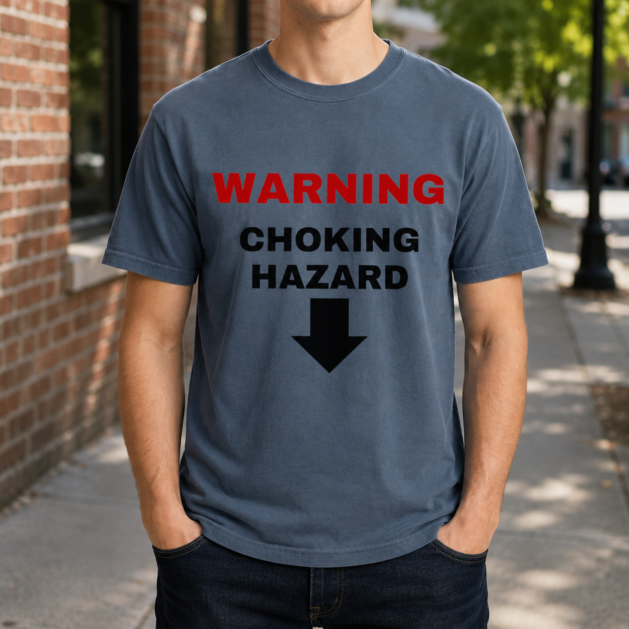 Warning: Choking Hazard Tee