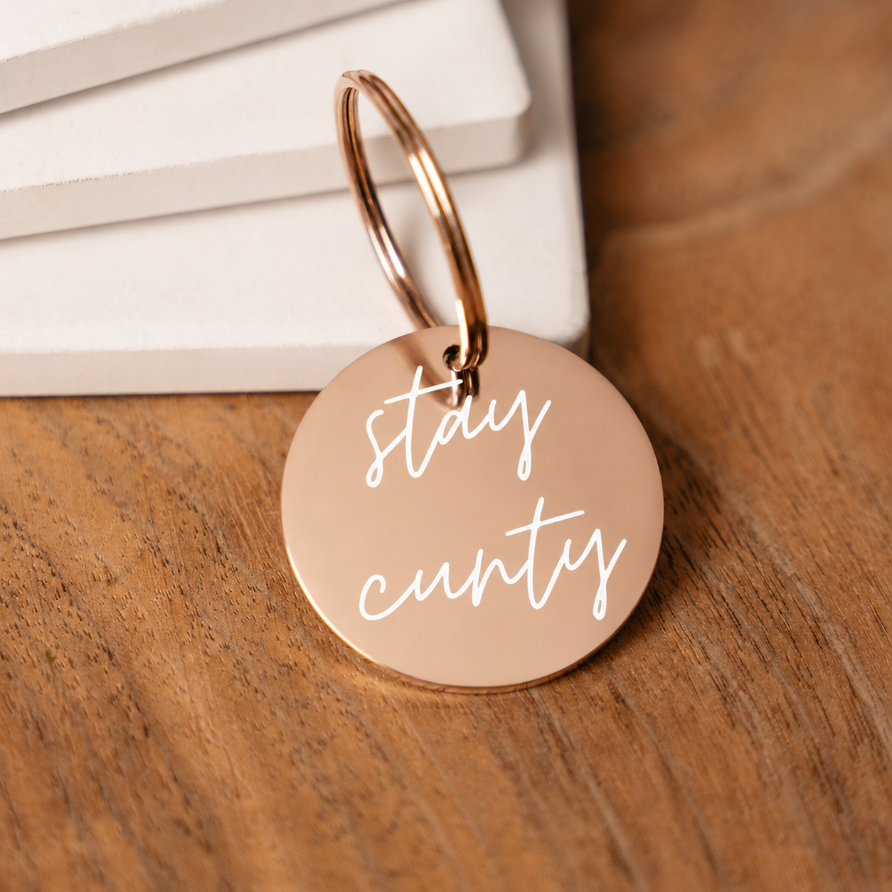 Stay Cunty Keychain