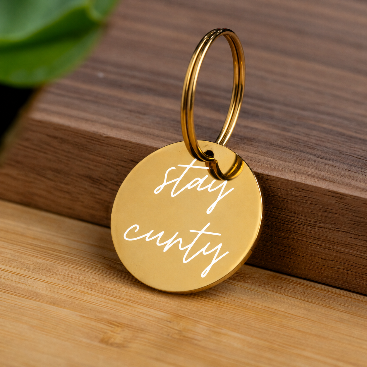 Stay Cunty Keychain