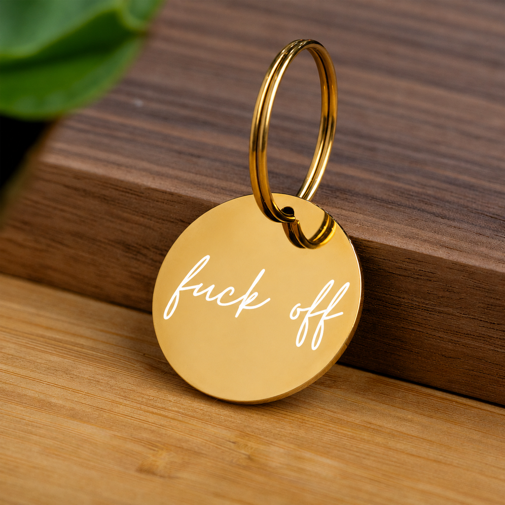 Fuck Off Keychain
