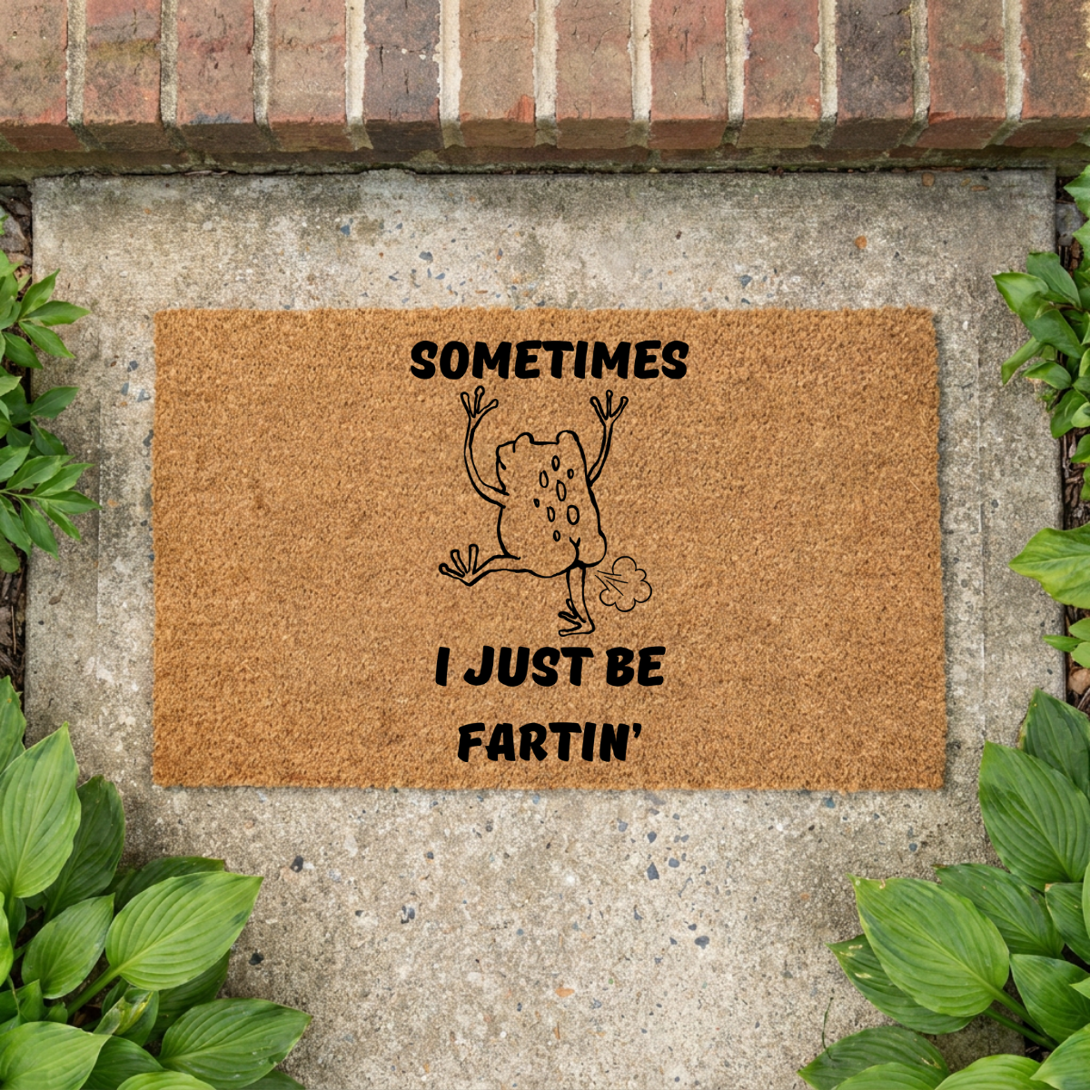 Sometimes I Just Be Fartin' Doormat