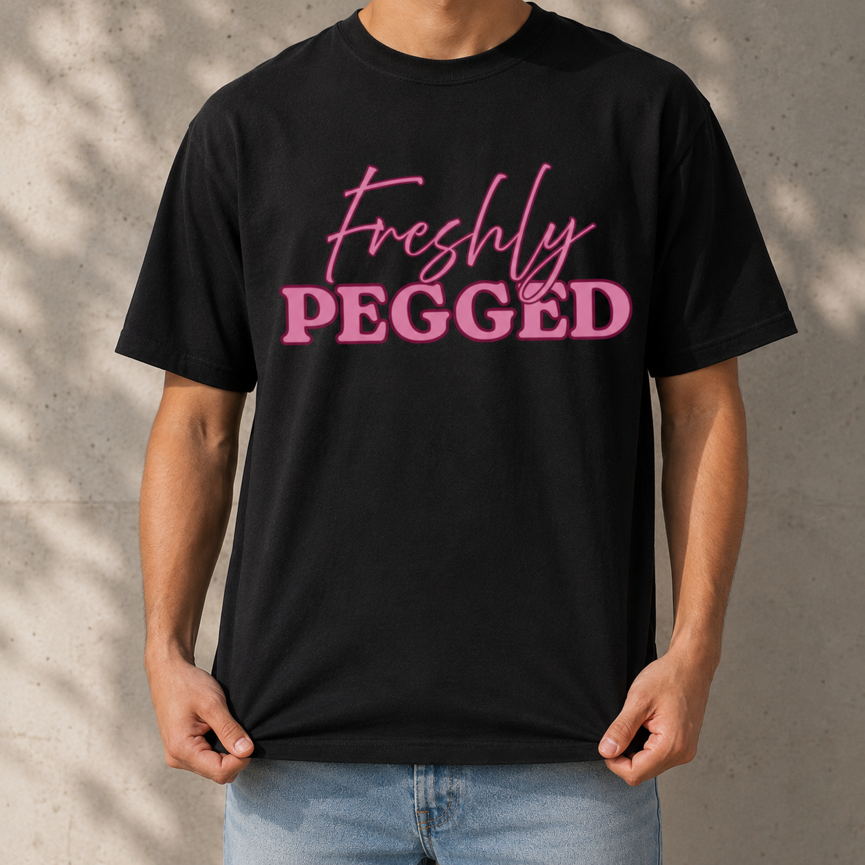 Freshly Pegged Tee