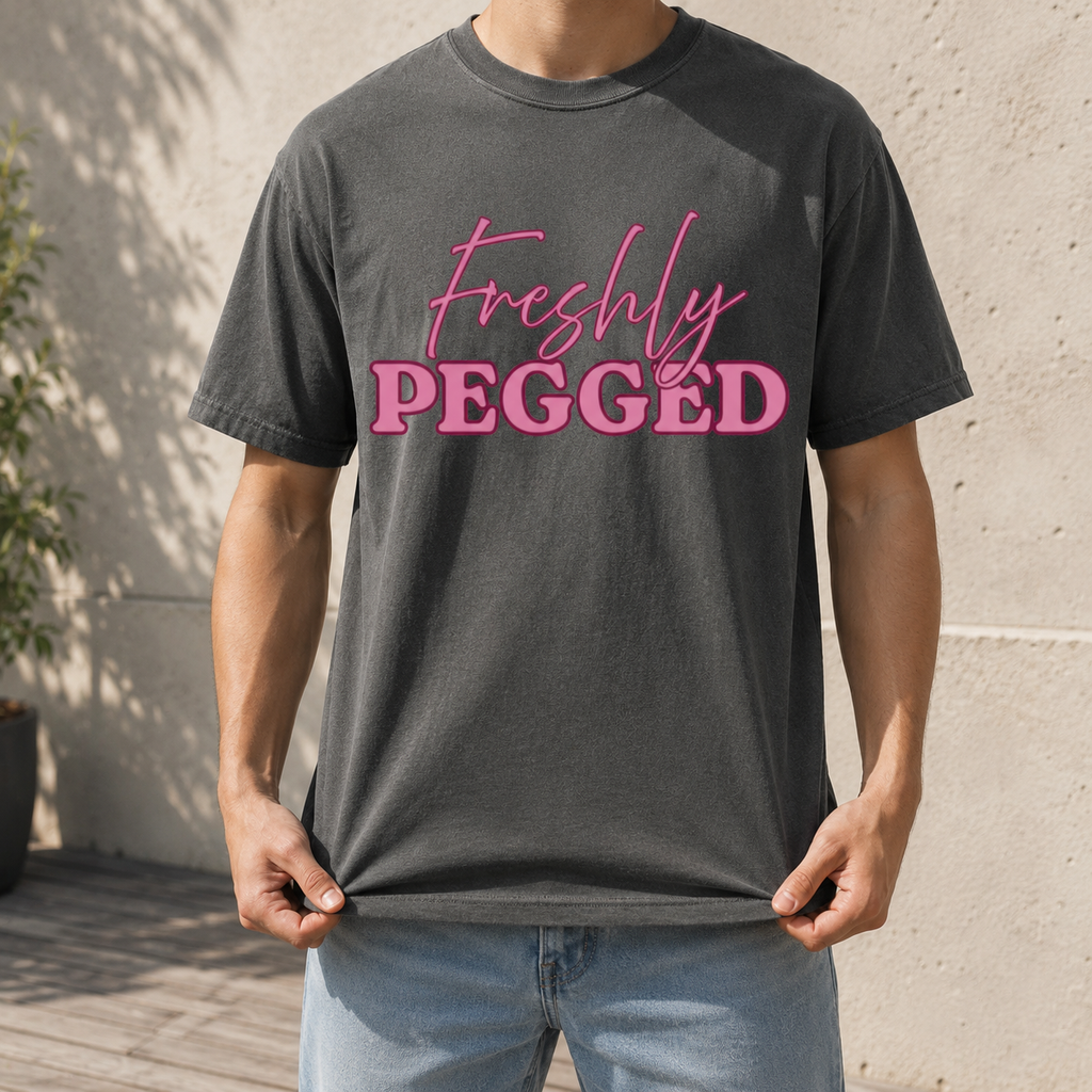Freshly Pegged Tee
