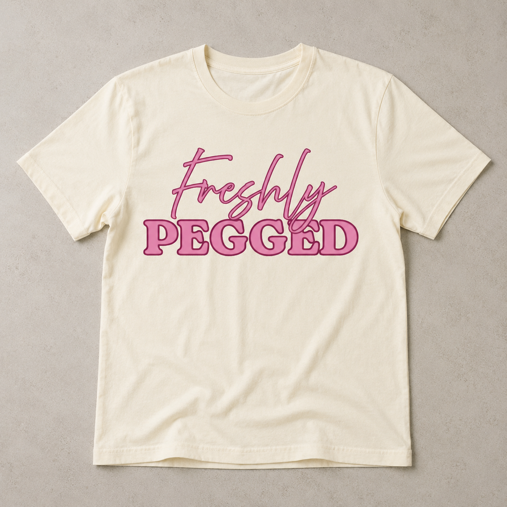 Freshly Pegged Tee