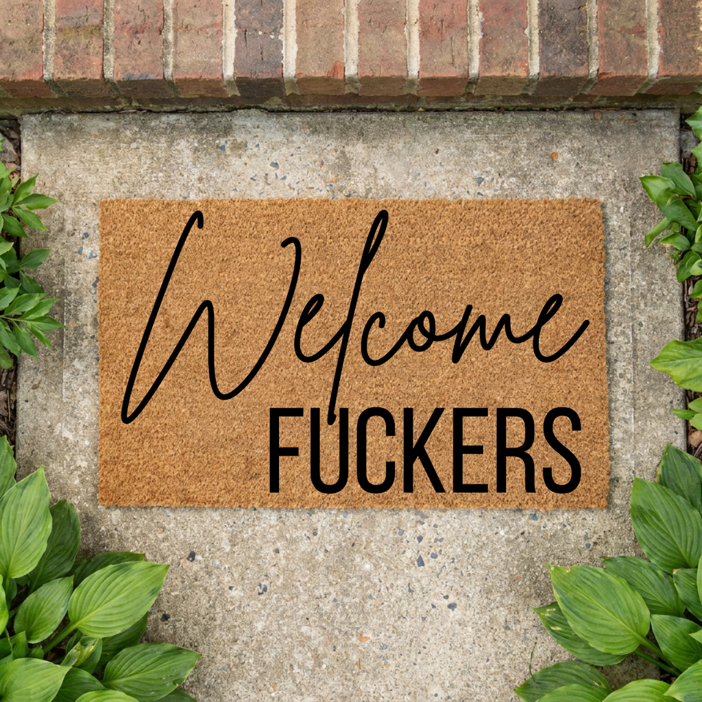 Welcome Fuckers Doormat