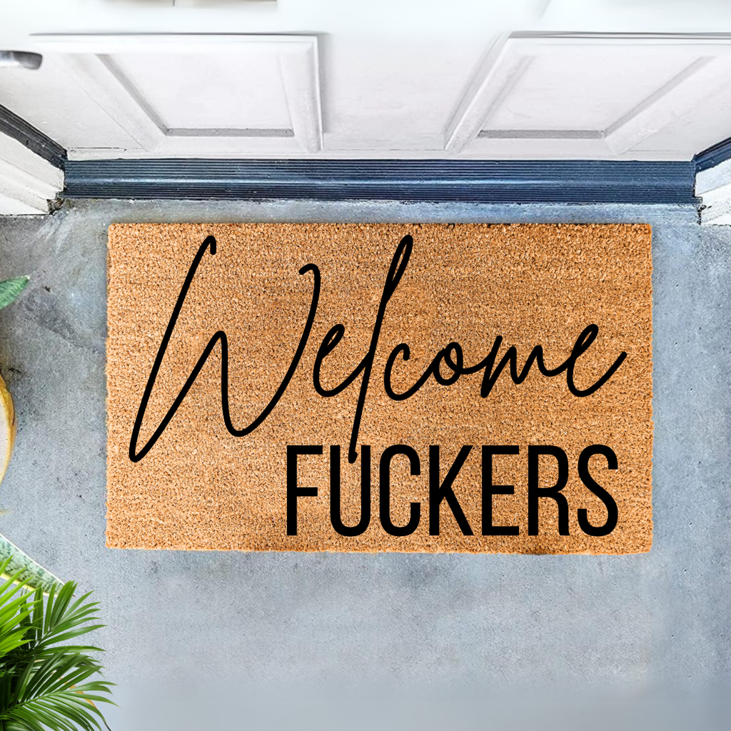 Welcome Fuckers Doormat