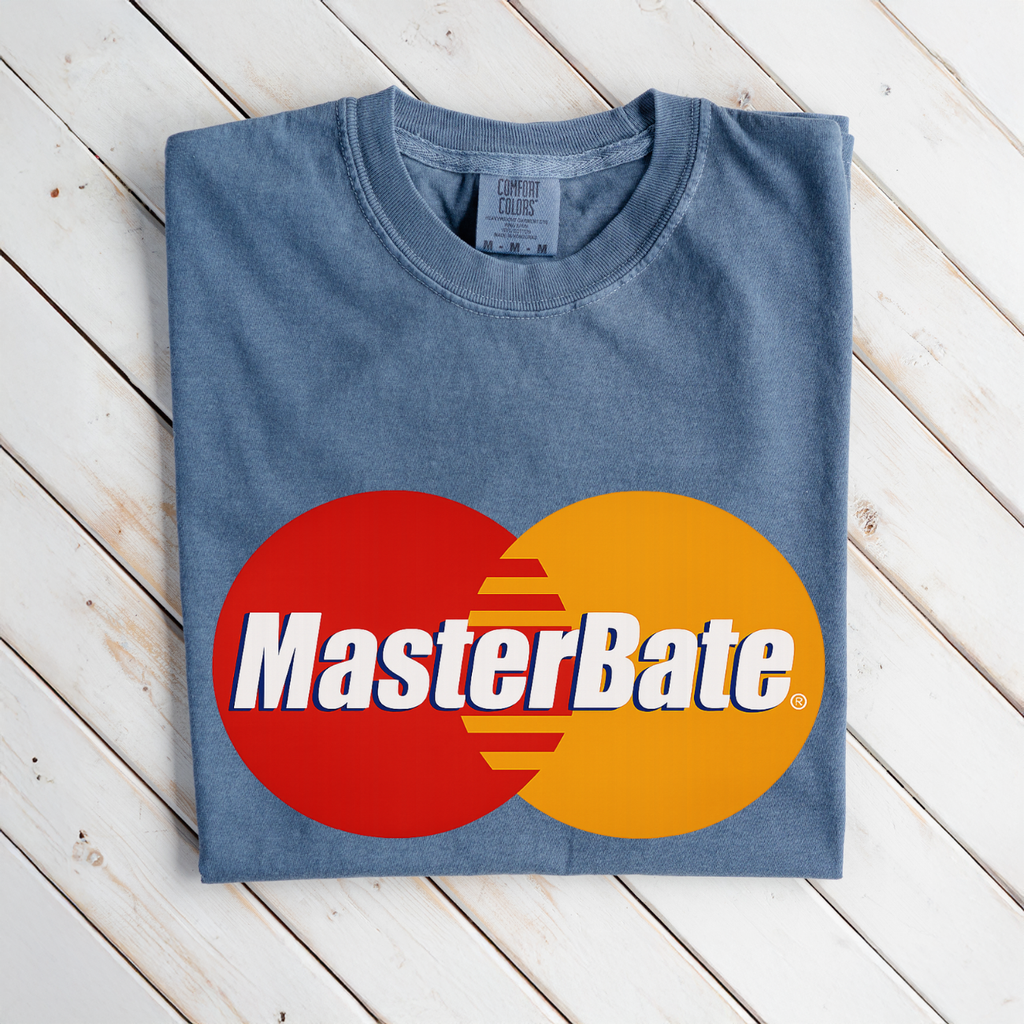 Master Bate Credit Card Tee
