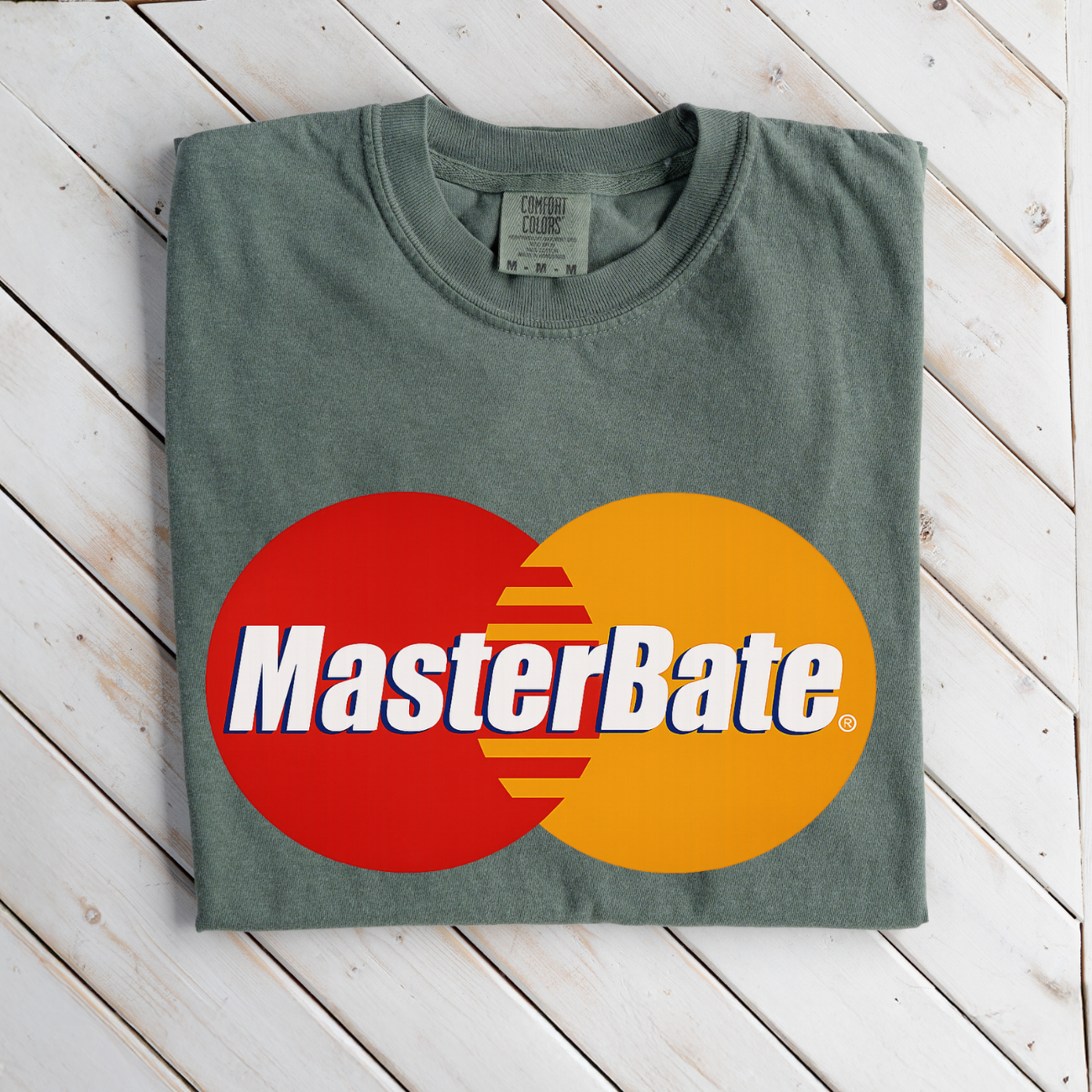Master Bate Credit Card Tee