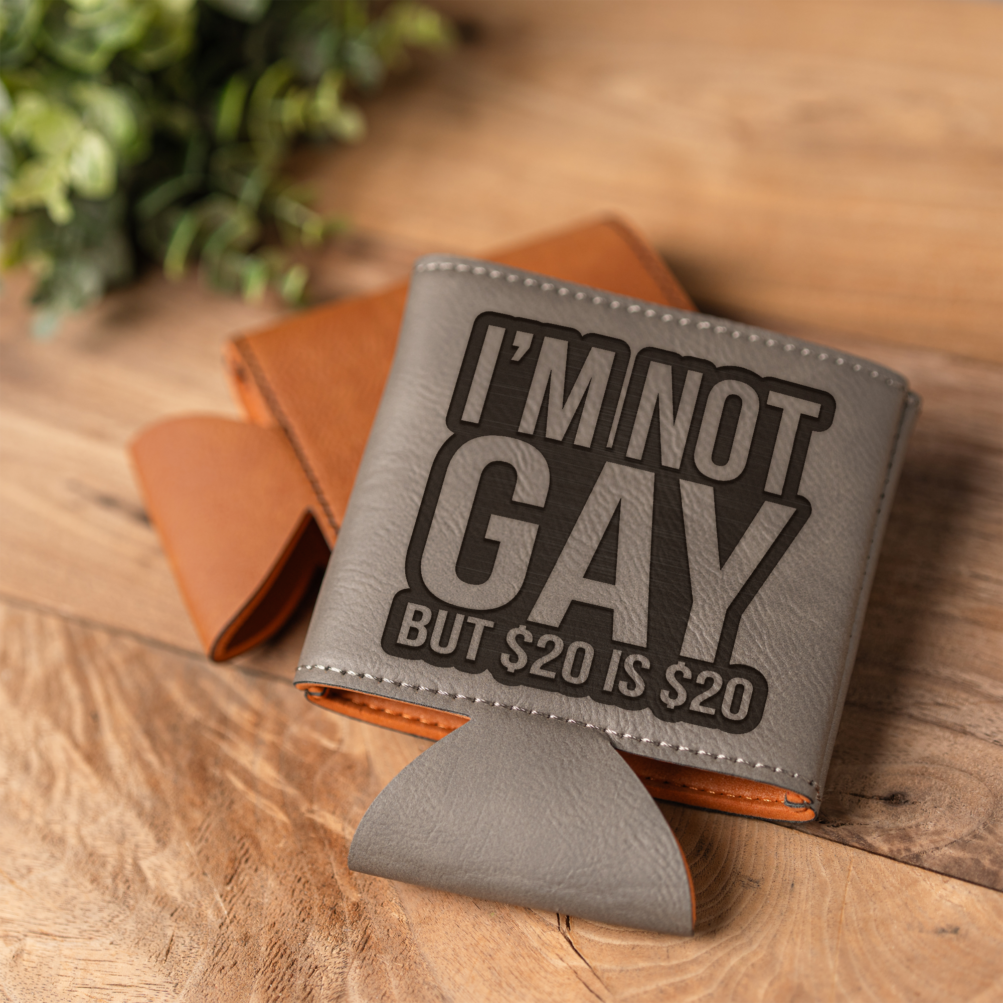 I'm Not Gay, But $20 is $20 Beverage Holder