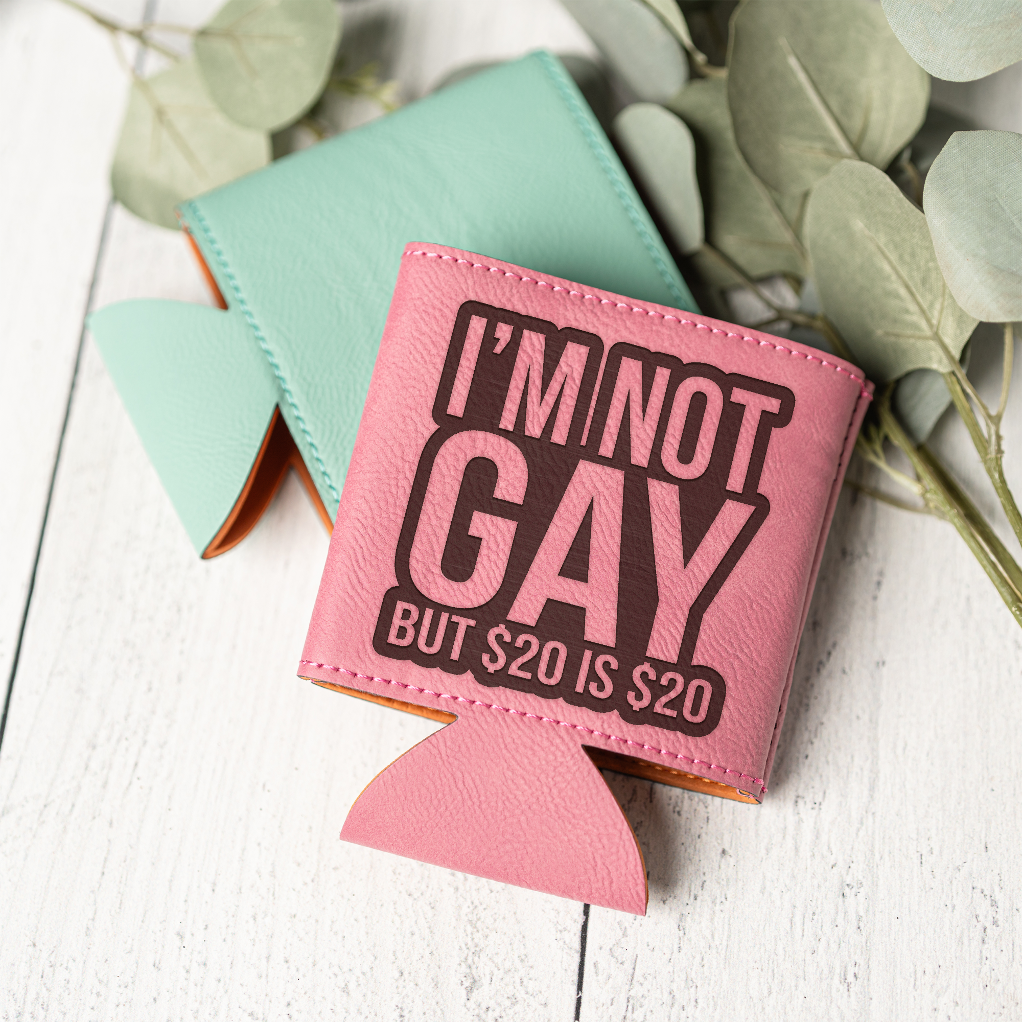 I'm Not Gay, But $20 is $20 Beverage Holder