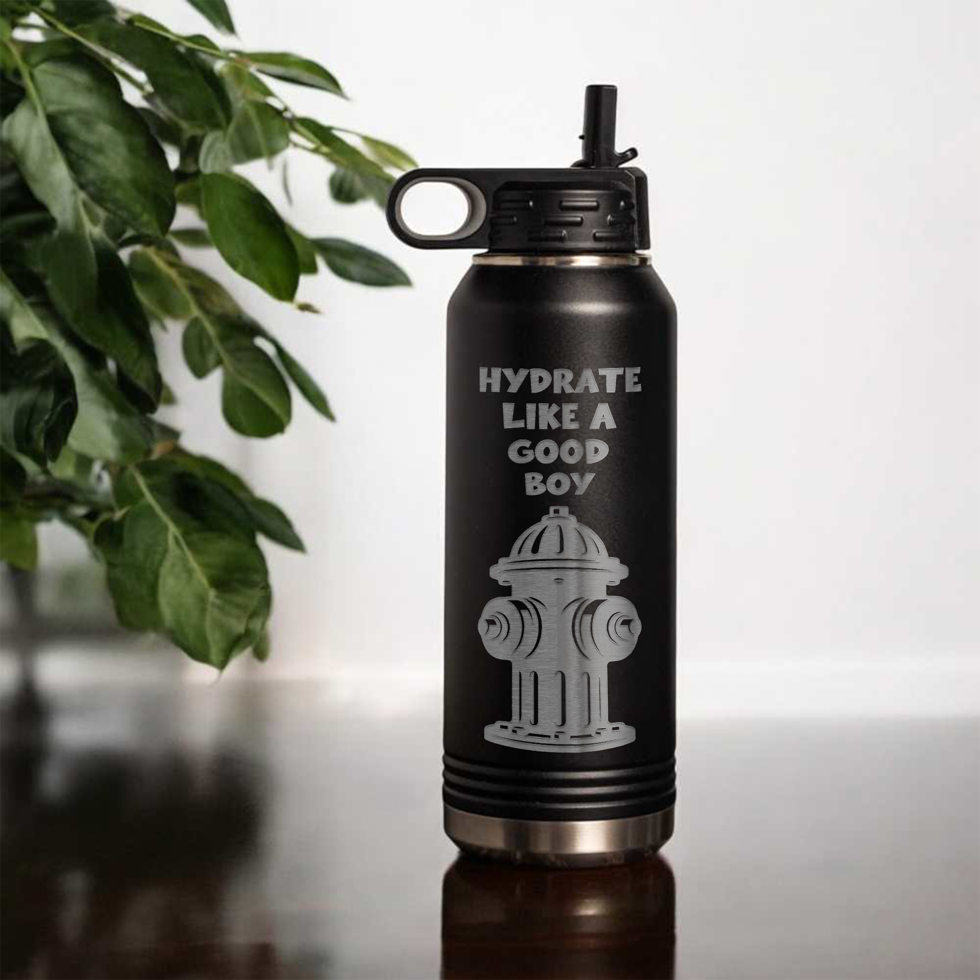 Hydrate Like a Good Boy Fire Hydrant Water Bottle