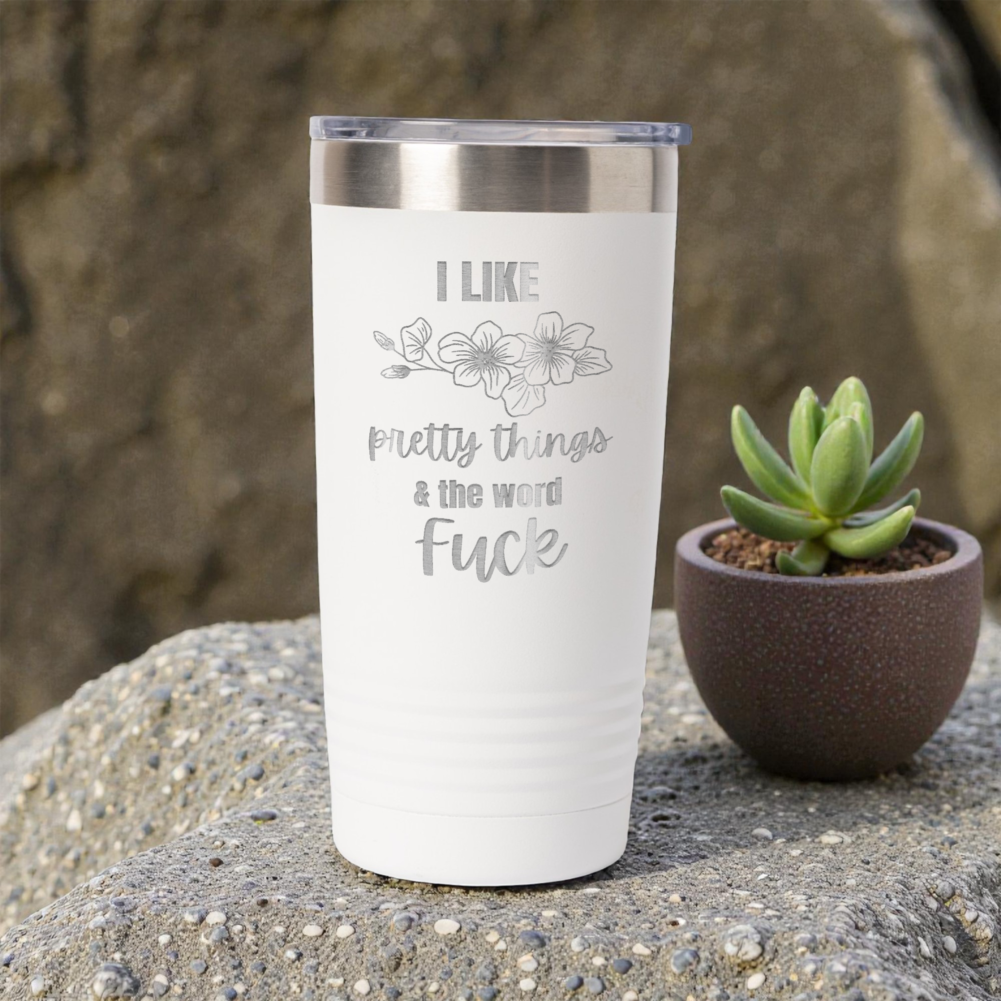 I Like Pretty Things and the Word Fuck Tumbler