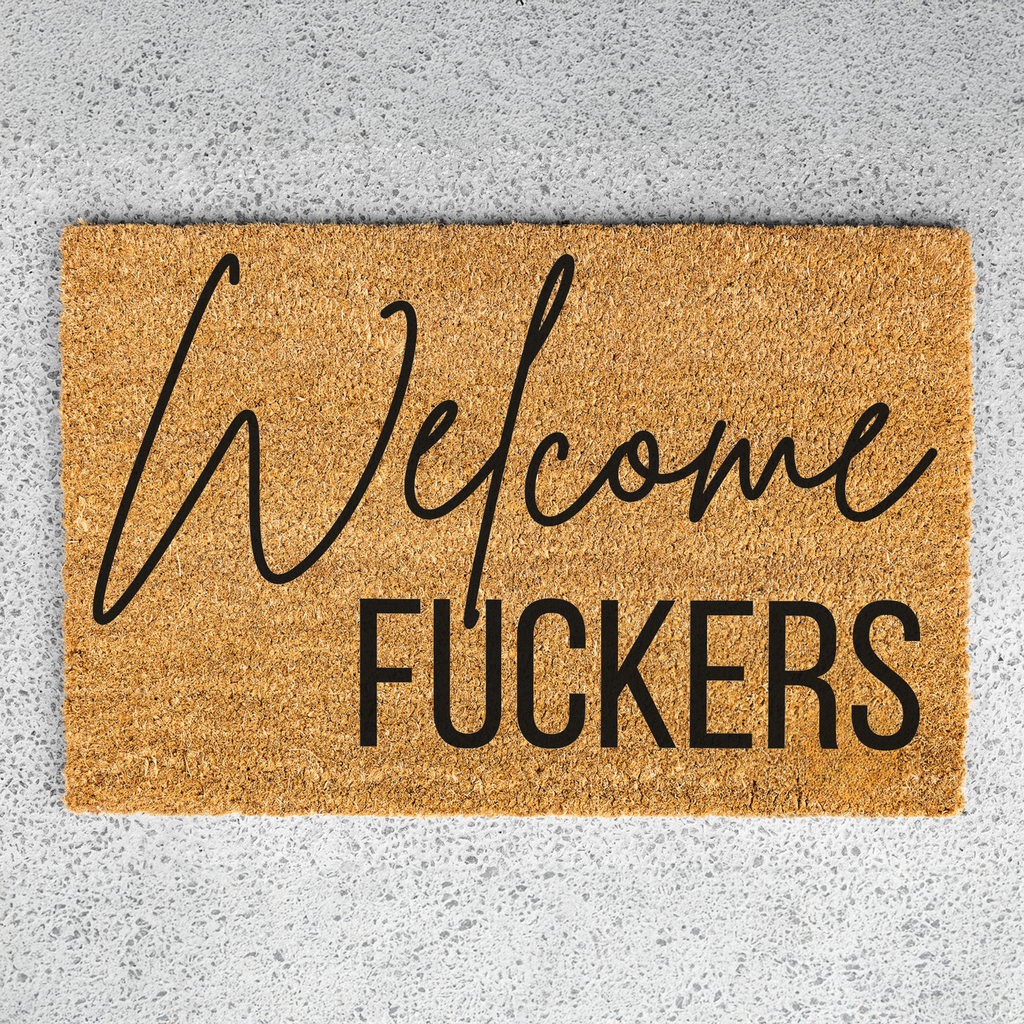 Welcome Fuckers Doormat