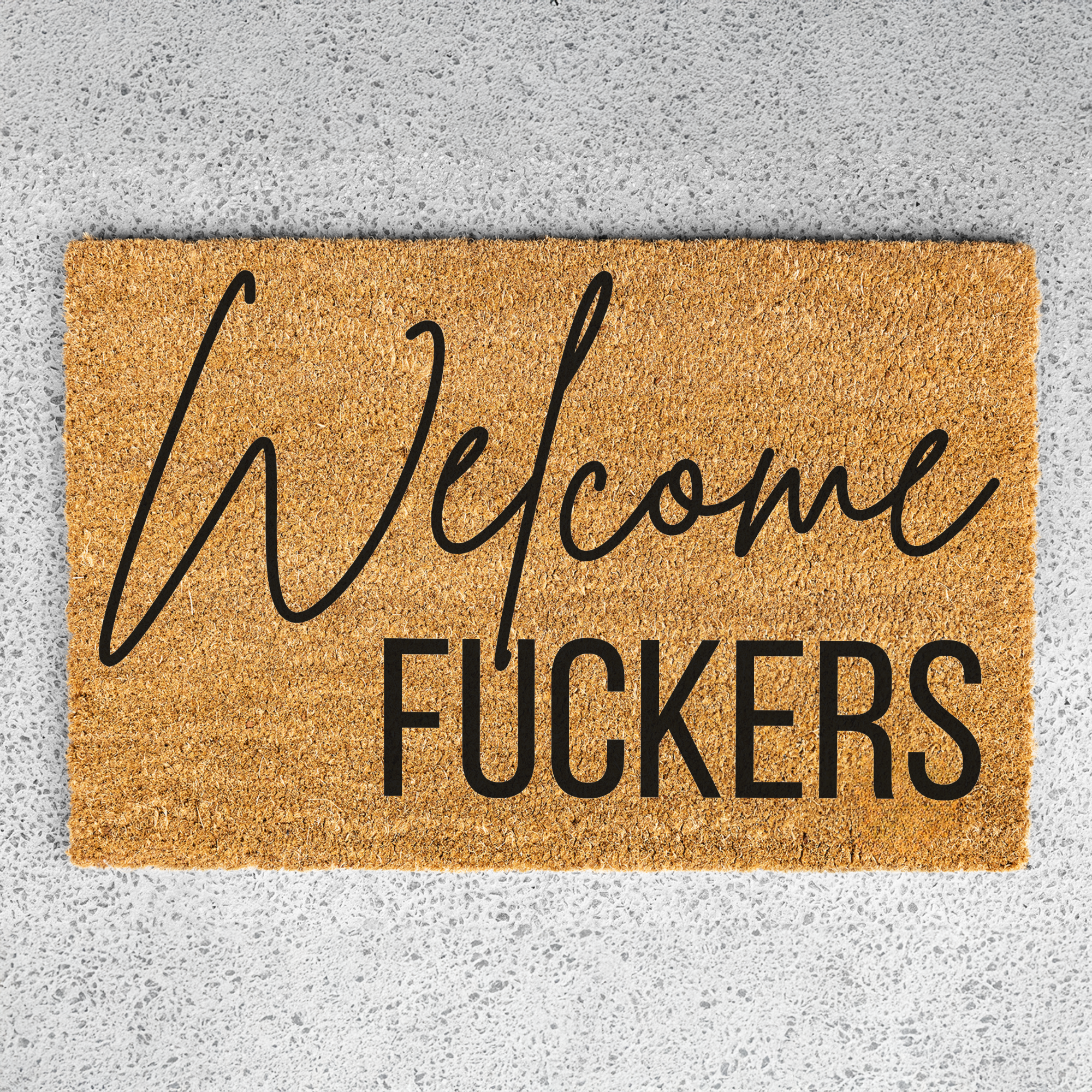 Welcome Fuckers Doormat