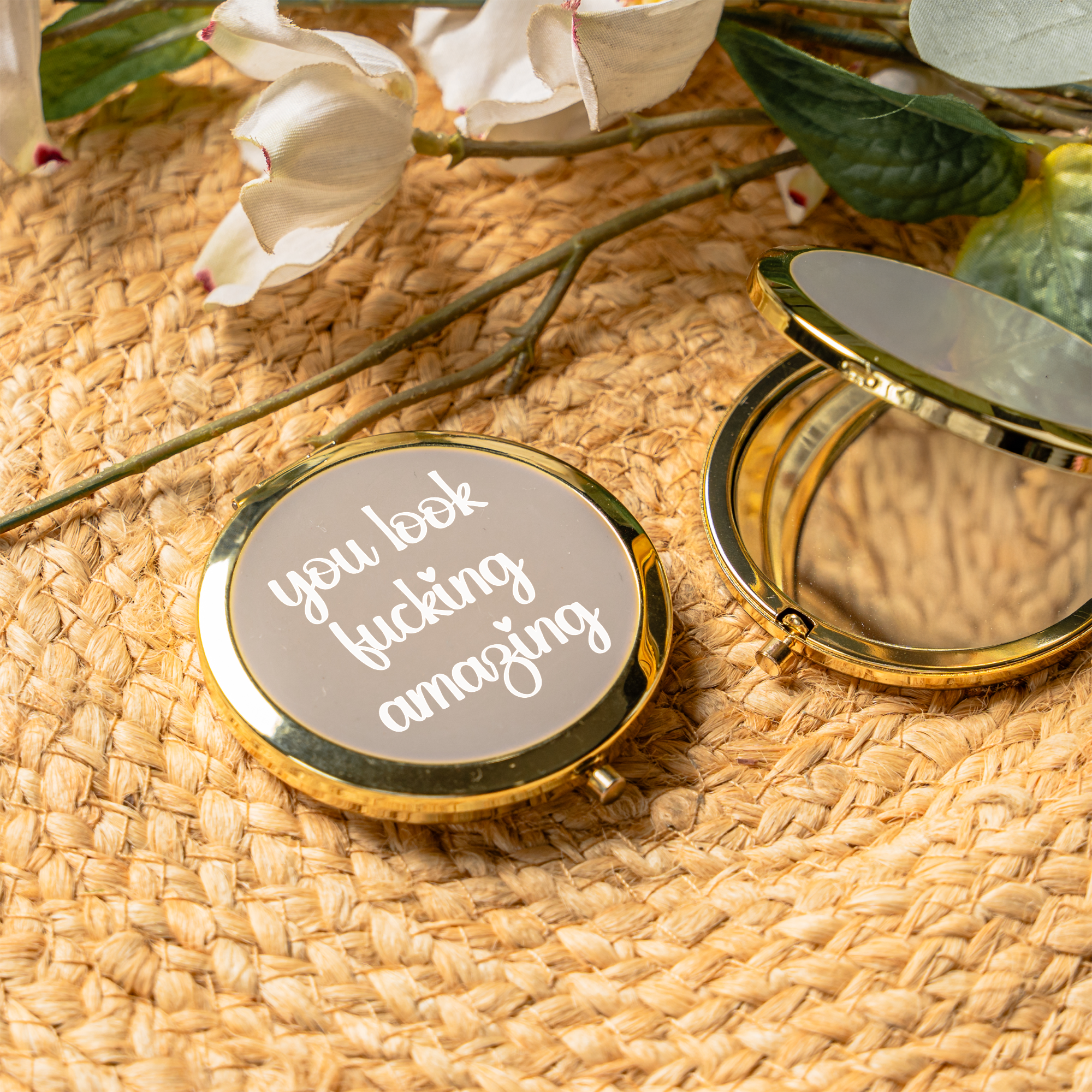 You Look Fucking Amazing Compact Mirror